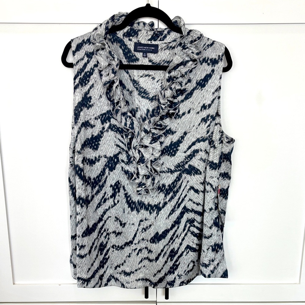 Jones New York Sleeveless Blouse